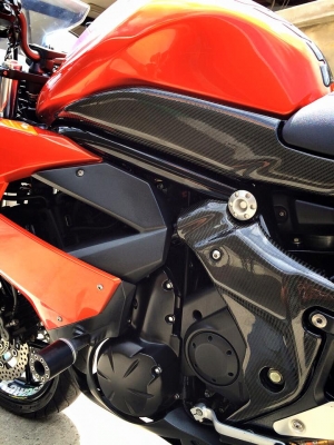 KAWASAKI NINJA 650 ABS ปี2011งามๆมาพร้อมท่อAKRAPOVIC FULL คาร์บอนเคฟล่าทั้งคัน