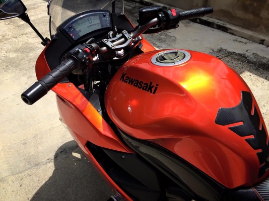 KAWASAKI NINJA 650 ABS ปี2011งามๆมาพร้อมท่อAKRAPOVIC FULL คาร์บอนเคฟล่าทั้งคัน