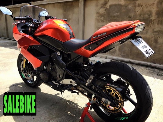 KAWASAKI NINJA 650 ABS ปี2011งามๆมาพร้อมท่อAKRAPOVIC FULL คาร์บอนเคฟล่าทั้งคัน