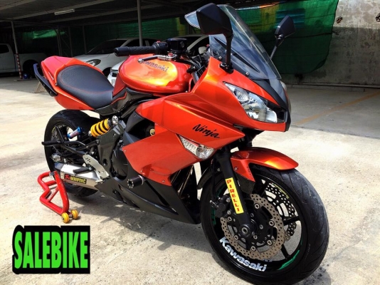 KAWASAKI NINJA 650 ABS ปี2011งามๆมาพร้อมท่อAKRAPOVIC FULL คาร์บอนเคฟล่าทั้งคัน