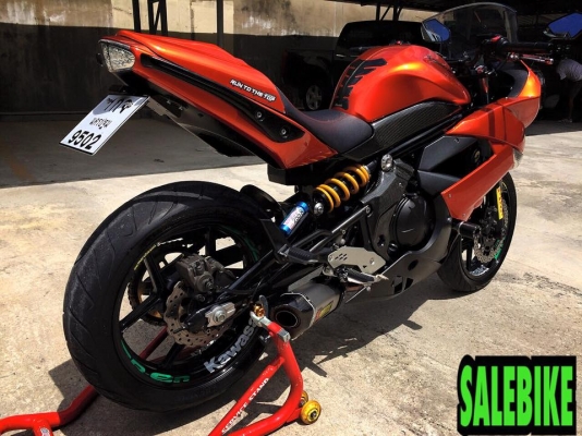 KAWASAKI NINJA 650 ABS ปี2011งามๆมาพร้อมท่อAKRAPOVIC FULL คาร์บอนเคฟล่าทั้งคัน