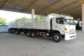 ขายรถใหม่รถบรรทุก 22 ล้อพ่วงแม่ลูกดัมพ์ HINO MEGA FM2P 380 แรงม้าปี 2558 ลูกพ่วงอู่พนัส 3 เพลา ขายดาวน์15\% 678000