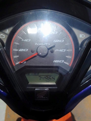 Honda Click 125 i ลายสตีท รุ่น Racing Combi brake รถสวยสปอร์ต ขับดีมาก