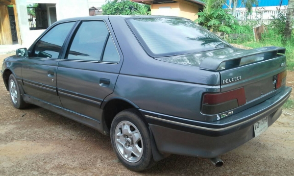 PEUGOET 405 เครื่องเดิม เกียร์เดิม เพาเวอร์ ไฟฟ้า แอร์เย็น เล่มพร้อมจร้า