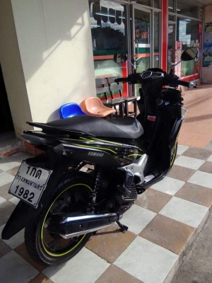 รุ่นใหม่ล่าสุด Yamaha Nouvo Sx ปี 2556 สีดำ ตัวท๊อปสุด (ล้อแม็กซ์แท้) รถสวยเท่ห์ขั้นเทพ
