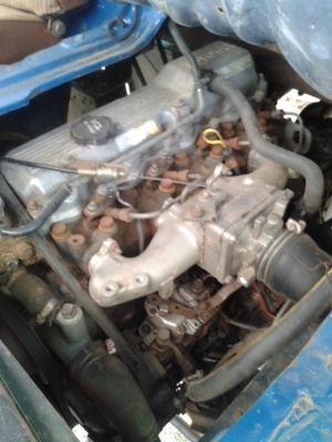 ขายรถโตโยต้ารู่นbu87 เลขเครื่องยนต์ 14b 115 แรงม้า