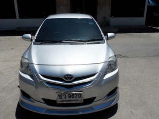 TOYOTA VIOS 1.5 E AUTO ปี 2008 พร้อมติดแก๊ส LPG พร้อมใช้ จัดไฟแนนซ์ได้ ไม่ต้องมีคนค้ำ T.081373-7087 คุณสมพร