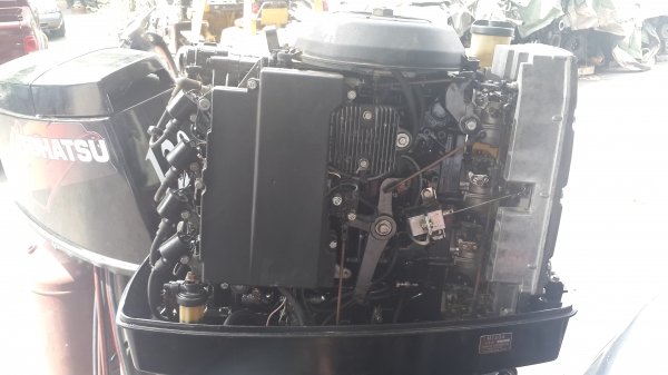 ขายเครื่องเรือ TOHUTSU 120เเรง นำเข้าญี่ปุ่น สตาร์ท เครื่องนิ่ม น้ำออกดี พร้อมใช้งาน