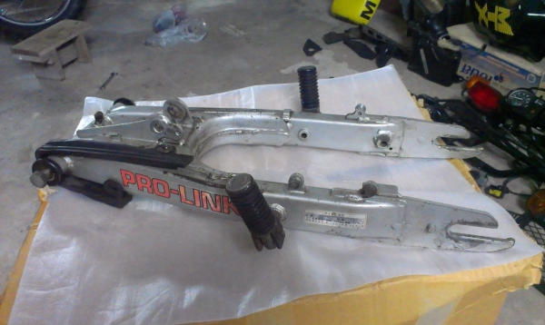 สวิงอามพร้อมพักเท้าหลัง  MTX125