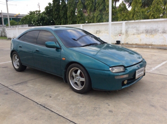 ขายรถมาสด้า แอสติน่าตาหยี ปี95 เครื่อง 1.8 ออโต้ ติดแก๊สLPG เพาเวอร์ ไฟฟ้าทั้งคัน ภายในสวยๆสะอาด แอร์เย็นฉ่ำ วิทยุCD ระบบทุกอย่างใช้ได้หมด ตัวถังเดิมๆสวย สีเต็มเงาสวย แม็กSR5 ขอบ16&quot; รถสวย ขับดี พร้อมใช้งานครับ