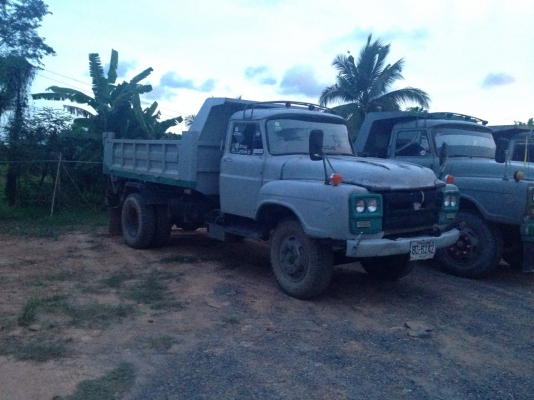 ขายรถดั๊มหน้ายาว 2 คัน ISUZU FUSO 6bd1 160แรงม้า