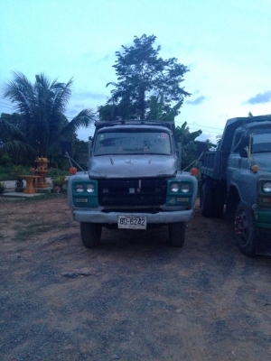 ขายรถดั๊มหน้ายาว 2 คัน ISUZU FUSO 6bd1 160แรงม้า