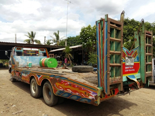 ขายรถ HINO FD166 เครื่อง HO6C 175 แรงม้า คัสซีสวย 2เพลา ยาง 8.25-16 เทรนเลอร์