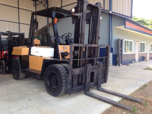 ขายด่วน !!!! รถฟอร์คลิฟต์ MITSUBICHI FD60 ล้อหน้าคู่ ยางตัน รถนอก ทำสี สภาพสวย มีเอกสารครบ พร้อมใช้งาน (เจ้าของขายเอง)