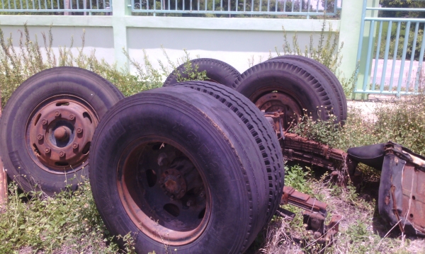 ขาย ชุดเพลา พร้อมคานหน้า 6 ล้อ KL ราคาถูกๆๆ