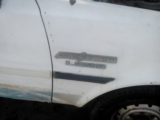 ขายถูก มิตซู เฉินหลง แวน เครื่องดีมาก รถมือเดียว บางเดิม ดีเซล 4D56