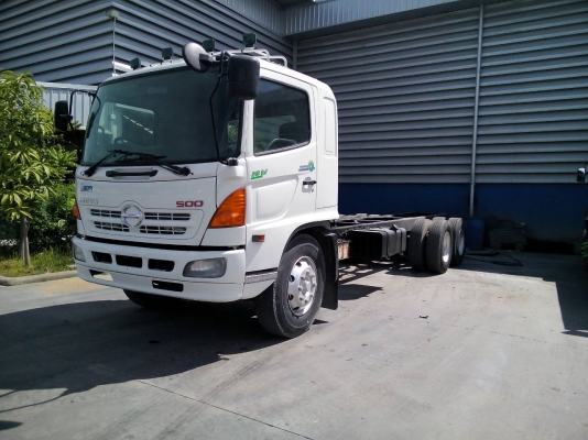 ขายรถ 10 ล้อลากคัทซีเพลาเดียว ยาว 7.80 เมตร HINO รุ่น MEGA เครื่องยนต์ 212 แรงม้า