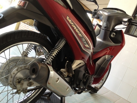 Wave125i สต๊าดเท้า วิ่ง6000 ปี57 (ของแถม 4 รายการ)