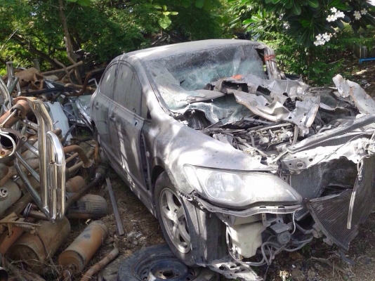 รื้อขายอะไหลทั้งคันซีวิค 06-11 ทะเบียนเเจ้งจอด