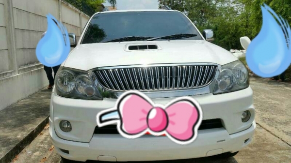 รถ(กันกะสุนนิระภัยรอบคัน) ฟอร์จูนเนอร์ 3.0 ออโต้ ท๊อป&times;ท๊อป ปี08 รุ่นพิเศษ หุ่มเกาะกันกะสุน รอบคัน ทะเบียนเอกสาร พร้อมโอน