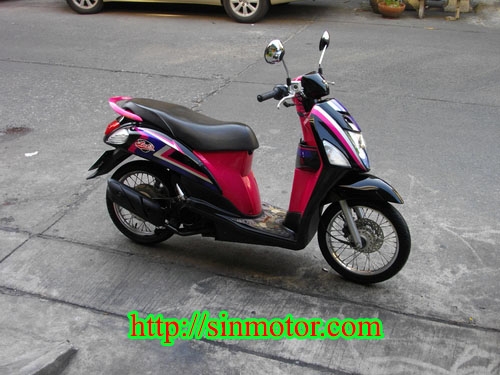 ขาย Let's หัวฉีด สีดำ-ชมพู สวยกิ๊บๆ เครื่องเดิมสุดยอดเยี่ยม รับประกันศูนย์5ปี ราคา 20500 บาท