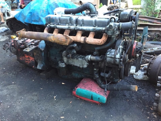 ขายเครื่องพร้อมเกียร์ Nissan PE6 230 แรงม้า