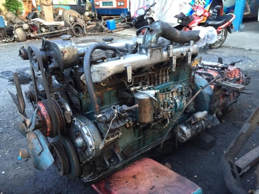 ขายเครื่องพร้อมเกียร์ Nissan PE6 230 แรงม้า