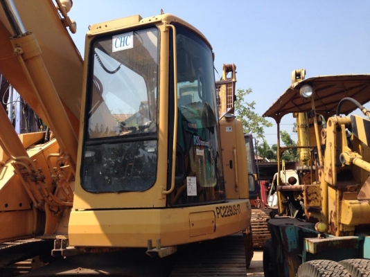 KOMATSU PC228-US รถนำเข้าจากญี่ปุ่นไม่เคยใช้งานในไทย พร้อมใบอินวอย สภาพพร้อมลุยงาน