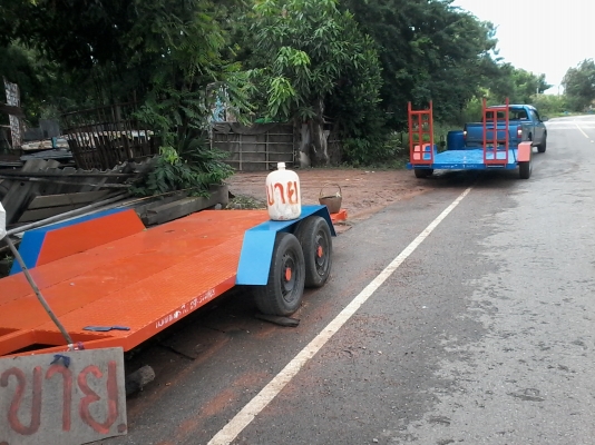 สาลี่ลาก เทรลเลอร์ หางพ่วงลาก เทรเลอร์รถเกี่ยวข้าว เทลเลอร์รถแบคโฮ ราคาเริ่มต้นที่40,000บาท