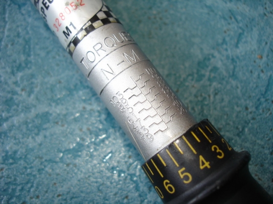 ประแจวัดแรงบิดทอร์คเกล 3/8