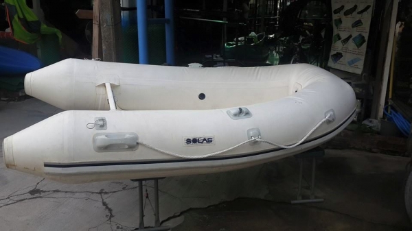 ขายเรือยางท้องไฟเบอร์มือสอง