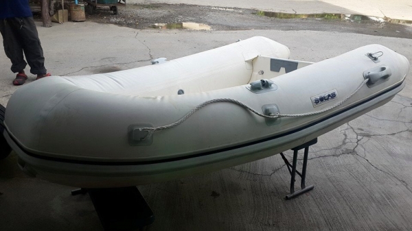ขายเรือยางท้องไฟเบอร์มือสอง