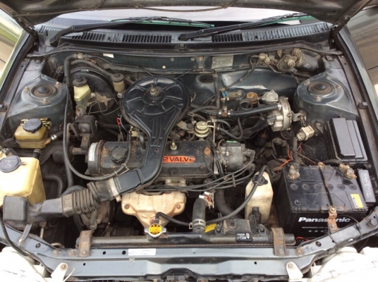 ขายรถ โตโยต้า โคโรล่า EE100 ปี92 เครื่อง 1.3 เกียร์ธรรมดา แก๊สLPG เพาเวอร์ ภายในสวยแต่งเยอะ เบาะเรคาโร่แดง พวงมาลัยก้านยก เกจ์วัด5ตัว แอร์หนาว ตัวถังเดิม แม็กvolk te37 ของใหม่ขอบ15" ท่อJ's รถขับดีมาก พร้อมใช้ครับ