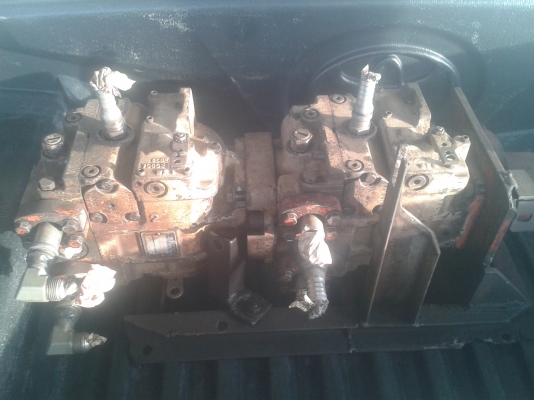 ขายปั้มรถเกี่ยวราคาถูก