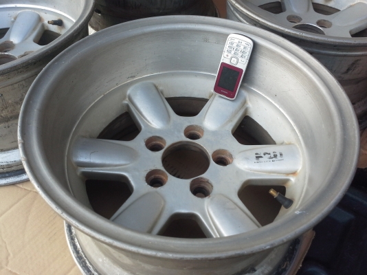 ขาลดๆๆ#6500-เอาไปเลยล้อแม็คหนาๆสวยๆลึกกว้างหายากราคาถูกๆ15&times;8.5ออฟ-27 5/114 สวยๆเลย