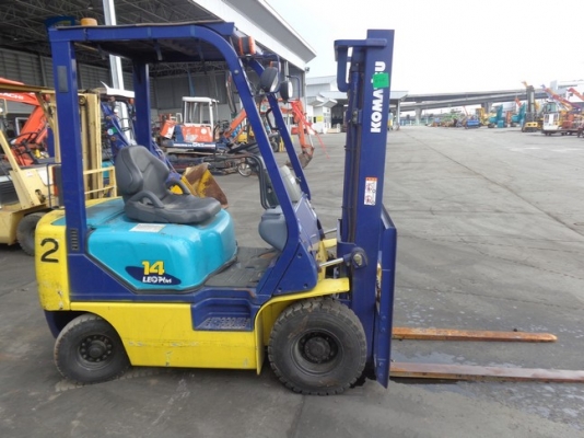 ขายด่วนรถยกKOMATSU FG14-17 ยก1.4ตันเสาสูง3เมตรรถนอกนำเข้ายังไม่เคยใช้งานในเมืองไทยเลย=รุ่นใหม่ขายถูกๆๆ