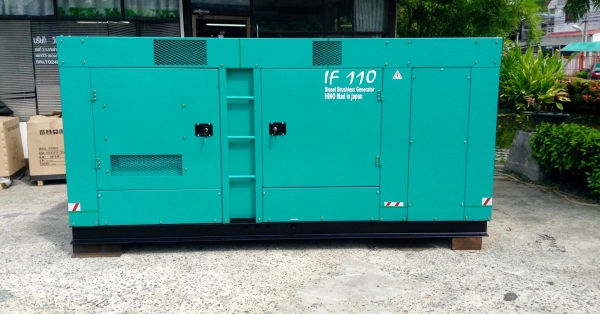 เครื่องปั่นไฟนำเข้าใหม่ 110 KW.รับประกัน 1 ปี(HINOmad in japan)