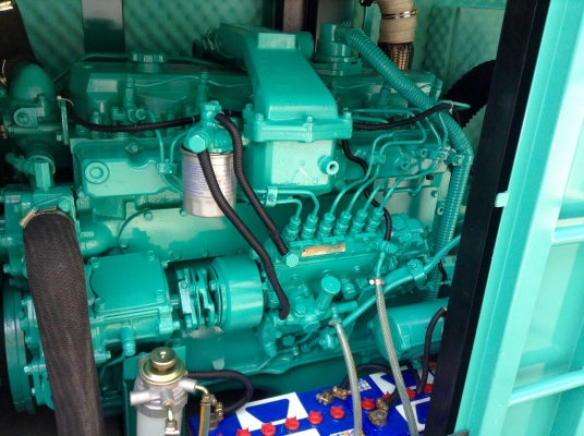 เครื่องปั่นไฟนำเข้าใหม่ 110 KW.รับประกัน 1 ปี(HINOmad in japan)