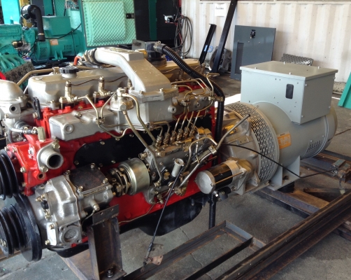 เครื่องปั่นไฟนำเข้าใหม่ 110 KW.รับประกัน 1 ปี(HINOmad in japan)