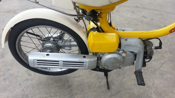 ขาย yamaha carrot 50 cc รถเพลา น่ารัก ประกอบเสร็จ สภาพ ยุ่นๆ