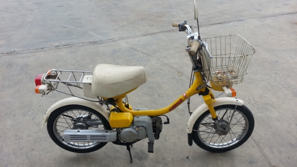 ขาย yamaha carrot 50 cc รถเพลา น่ารัก ประกอบเสร็จ สภาพ ยุ่นๆ