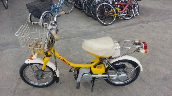 ขาย yamaha carrot 50 cc รถเพลา น่ารัก ประกอบเสร็จ สภาพ ยุ่นๆ