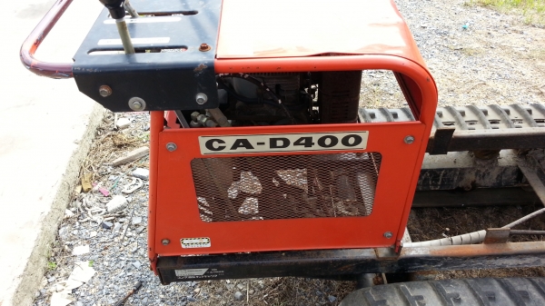 ขาย รถดั๊ม ล้อตะขาบ มิตซูบิชิ CA-D400 เครื่องยนต์ มิตซู เบนซิน สภาพเก่ายุ่นๆ ไม่เคยใช้ในไทย 40,000 บ.