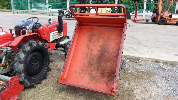 ขาย รถดั๊ม ล้อตะขาบ มิตซูบิชิ CA-D400 เครื่องยนต์ มิตซู เบนซิน สภาพเก่ายุ่นๆ ไม่เคยใช้ในไทย 40,000 บ.