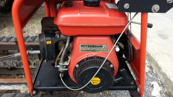 ขาย รถดั๊ม ล้อตะขาบ มิตซูบิชิ CA-D400 เครื่องยนต์ มิตซู เบนซิน สภาพเก่ายุ่นๆ ไม่เคยใช้ในไทย 40,000 บ.