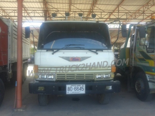 รถบรรทุก 10 ล้อ HINO พื้นเรียบ