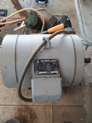 ขายมอร์เตอร์ปั๊มลม5แรงไฟ3เฟต