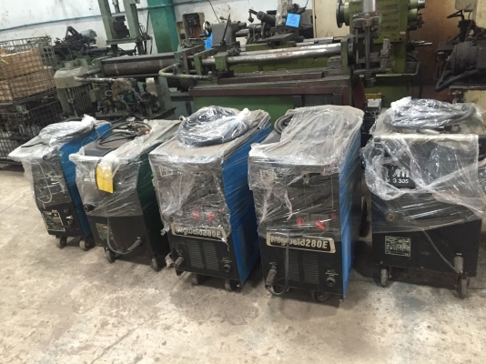 ขายตู้เชื่อมCo2ยี่ห้อmigatronic. ขนาด300มี2ตัวยี่ห้อmigweld. ขนาด280Eมี2ตัว ยี่ห้อAZab. ขนาด265มี1ตัวครับ