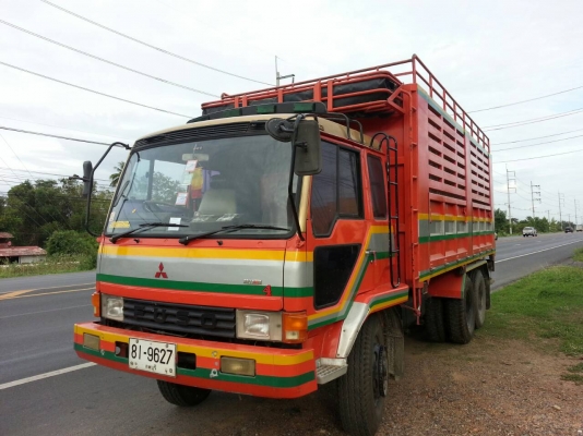 ขายFUSO FN215K เพลาเดียว ไม่ดั้ม เครื่องISUZU ROCK 175แรงม้า