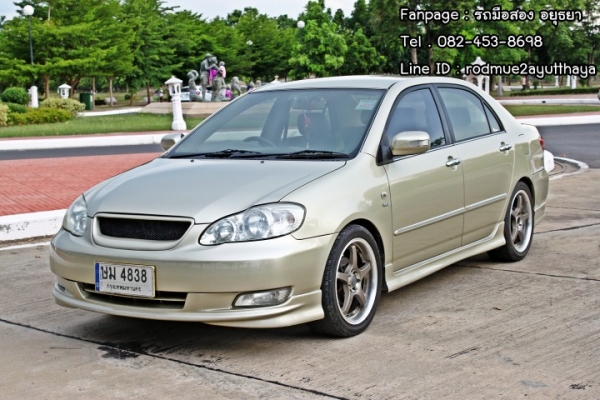 ถูกมาก Toyota Altis 1.6 E 2004 ไมเนอร์เชน สวย พร้อมใช้ครับ ถูกมาก Toyota Altis 1.6 E 2004 ไมเนอร์เชน สวย พร้อมใช้ครับ